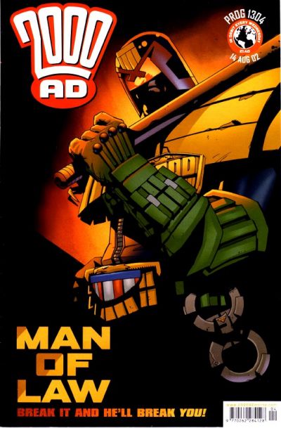 Cover for 2000 AD (Rebellion, 2001 series) #1304