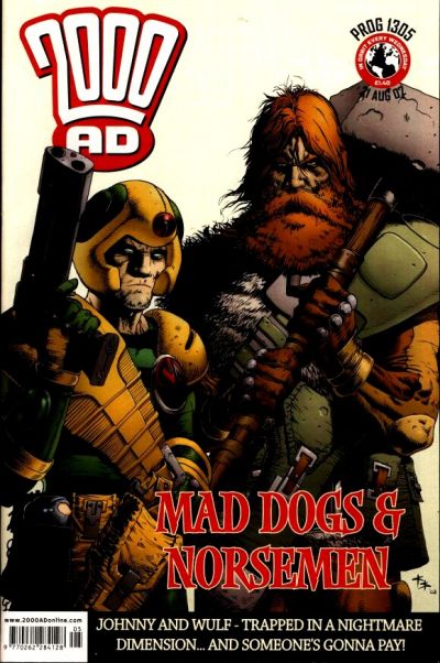 Cover for 2000 AD (Rebellion, 2001 series) #1305