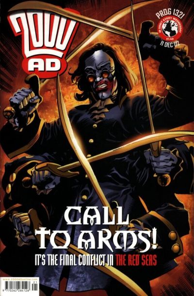 Cover for 2000 AD (Rebellion, 2001 series) #1321