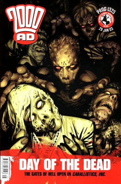 Cover for 2000 AD (Rebellion, 2001 series) #1325