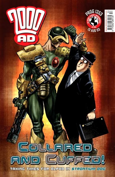 Cover for 2000 AD (Rebellion, 2001 series) #1353