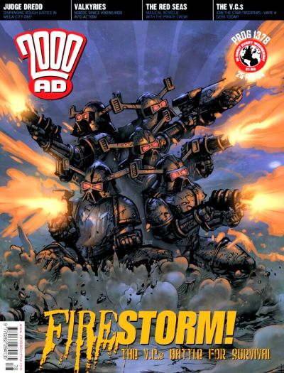 Cover for 2000 AD (Rebellion, 2001 series) #1378