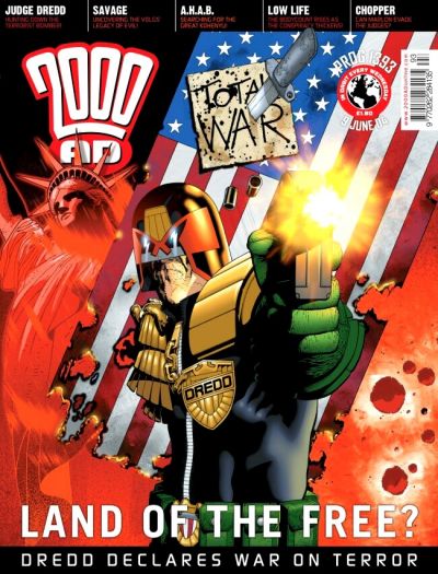 Cover for 2000 AD (Rebellion, 2001 series) #1393