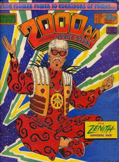 Cover for 2000 AD (Fleetway Publications, 1987 series) #540