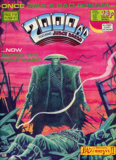 Cover for 2000 AD (Fleetway Publications, 1987 series) #548