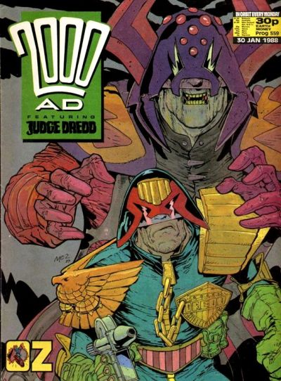 Cover for 2000 AD (Fleetway Publications, 1987 series) #559