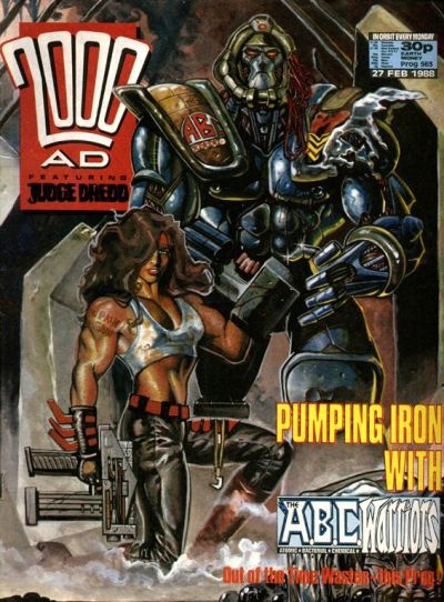 Cover for 2000 AD (Fleetway Publications, 1987 series) #563