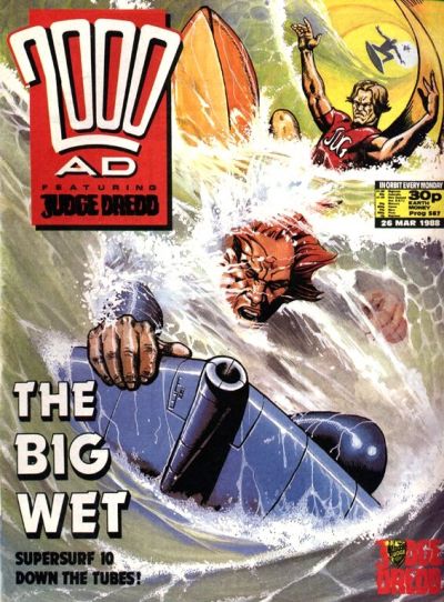 Cover for 2000 AD (Fleetway Publications, 1987 series) #567