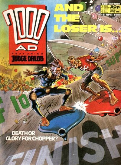 Cover for 2000 AD (Fleetway Publications, 1987 series) #570