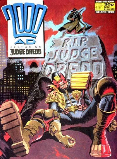 Cover for 2000 AD (Fleetway Publications, 1987 series) #572