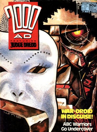 Cover for 2000 AD (Fleetway Publications, 1987 series) #573