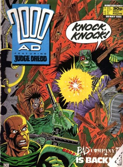 Cover for 2000 AD (Fleetway Publications, 1987 series) #576