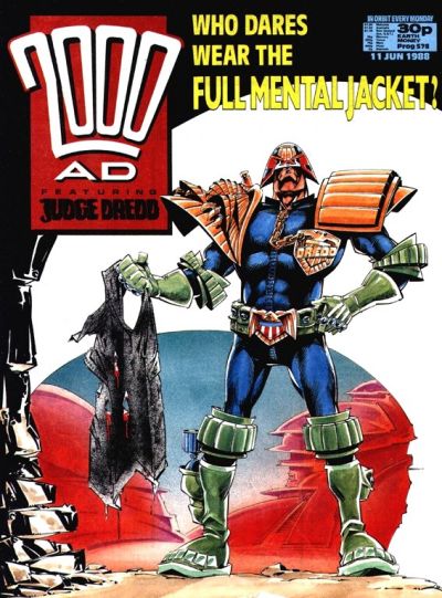 Cover for 2000 AD (Fleetway Publications, 1987 series) #578