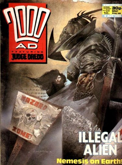 Cover for 2000 AD (Fleetway Publications, 1987 series) #586