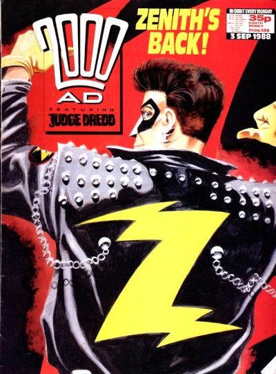 Cover for 2000 AD (Fleetway Publications, 1987 series) #590