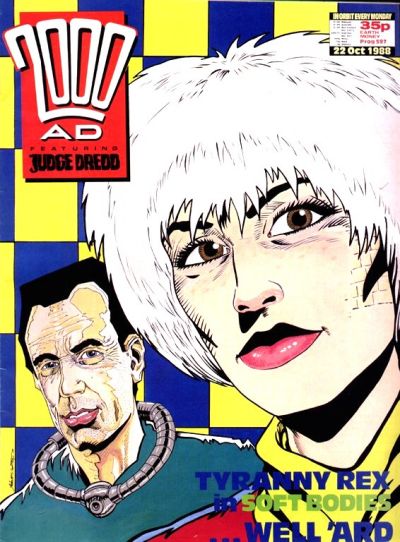 Cover for 2000 AD (Fleetway Publications, 1987 series) #597