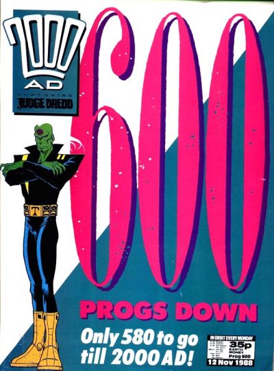 Cover for 2000 AD (Fleetway Publications, 1987 series) #600