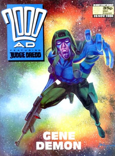 Cover for 2000 AD (Fleetway Publications, 1987 series) #602