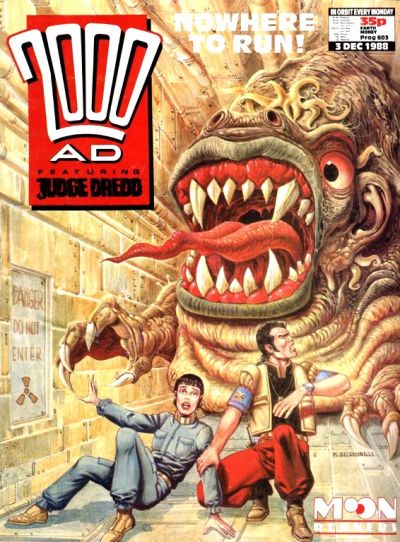 Cover for 2000 AD (Fleetway Publications, 1987 series) #603