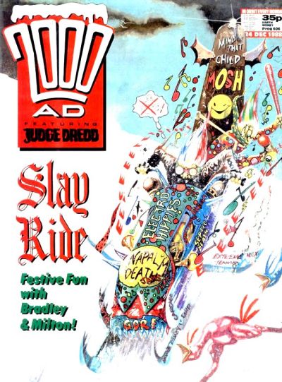 Cover for 2000 AD (Fleetway Publications, 1987 series) #606