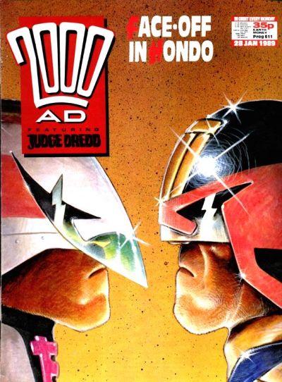 Cover for 2000 AD (Fleetway Publications, 1987 series) #611