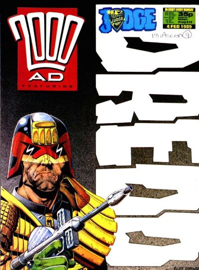 Cover for 2000 AD (Fleetway Publications, 1987 series) #612