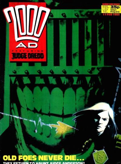 Cover for 2000 AD (Fleetway Publications, 1987 series) #613