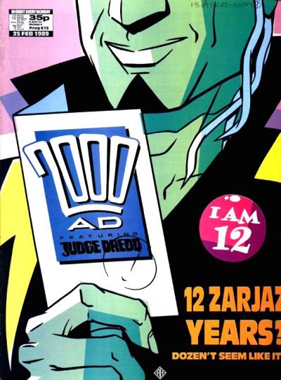 Cover for 2000 AD (Fleetway Publications, 1987 series) #615