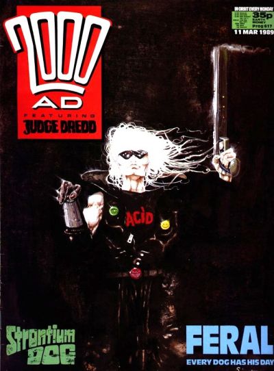 Cover for 2000 AD (Fleetway Publications, 1987 series) #617