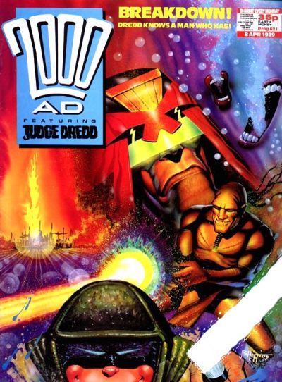 Cover for 2000 AD (Fleetway Publications, 1987 series) #621