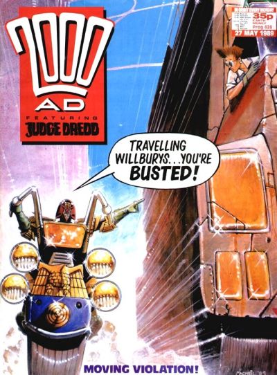 Cover for 2000 AD (Fleetway Publications, 1987 series) #628