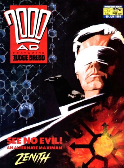 Cover for 2000 AD (Fleetway Publications, 1987 series) #630