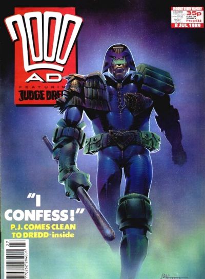 Cover for 2000 AD (Fleetway Publications, 1987 series) #634