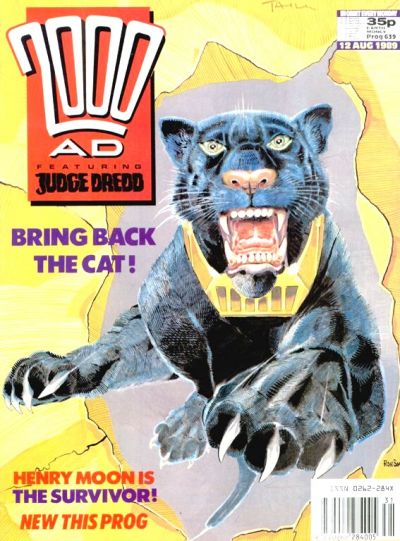 Cover for 2000 AD (Fleetway Publications, 1987 series) #639