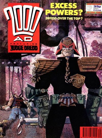 Cover for 2000 AD (Fleetway Publications, 1987 series) #646