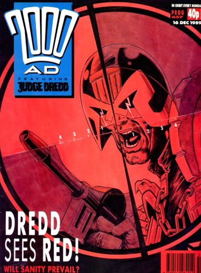 Cover for 2000 AD (Fleetway Publications, 1987 series) #657