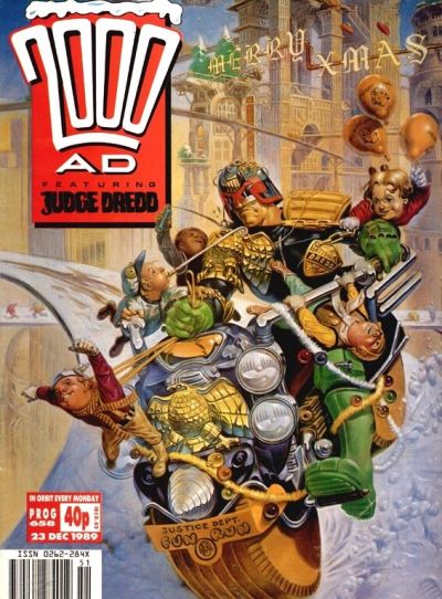 Cover for 2000 AD (Fleetway Publications, 1987 series) #658