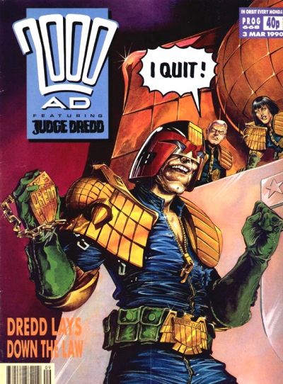 Cover for 2000 AD (Fleetway Publications, 1987 series) #668