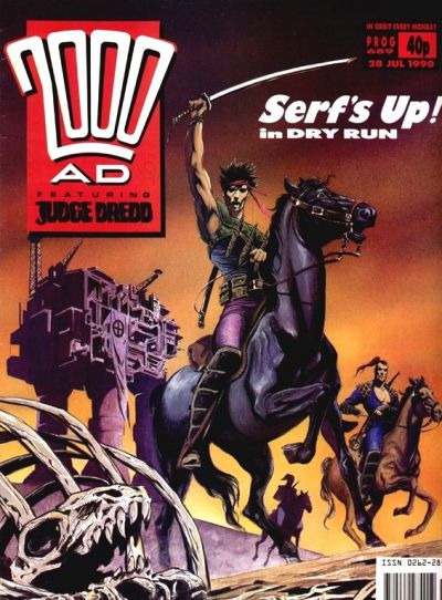 Cover for 2000 AD (Fleetway Publications, 1987 series) #689