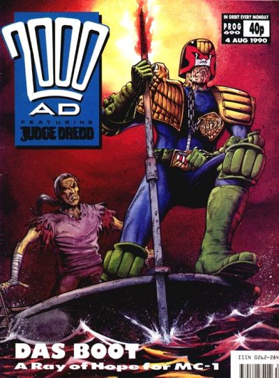 Cover for 2000 AD (Fleetway Publications, 1987 series) #690