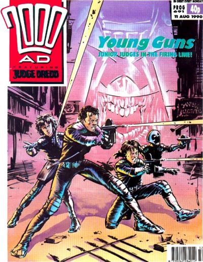 Cover for 2000 AD (Fleetway Publications, 1987 series) #691