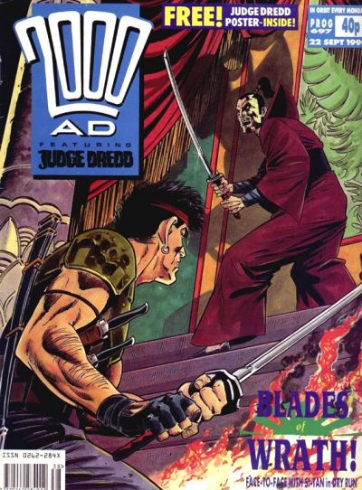 Cover for 2000 AD (Fleetway Publications, 1987 series) #697