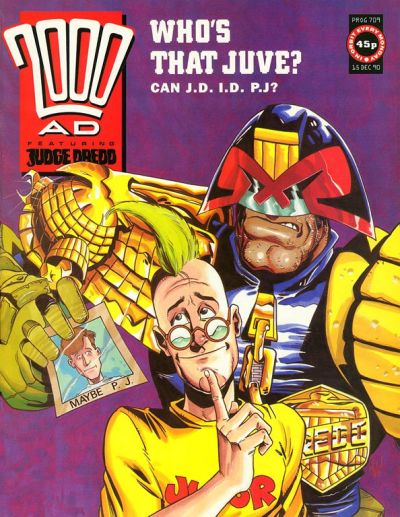 Cover for 2000 AD (Fleetway Publications, 1987 series) #709