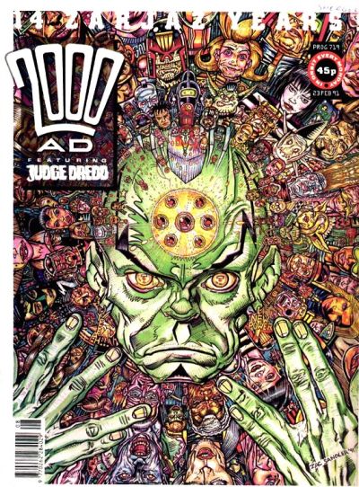 Cover for 2000 AD (Fleetway Publications, 1987 series) #719