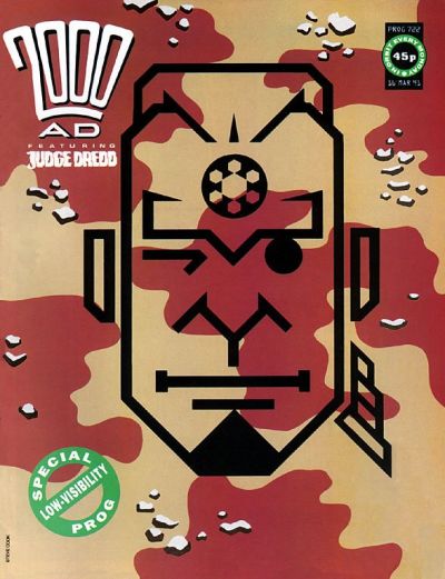 Cover for 2000 AD (Fleetway Publications, 1987 series) #722