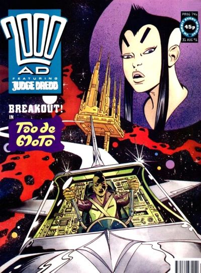 Cover for 2000 AD (Fleetway Publications, 1987 series) #746