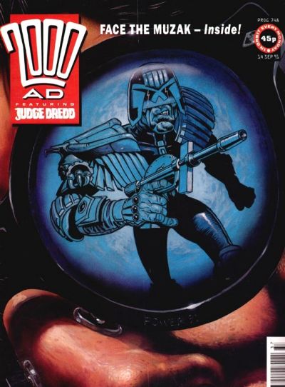 Cover for 2000 AD (Fleetway Publications, 1987 series) #748