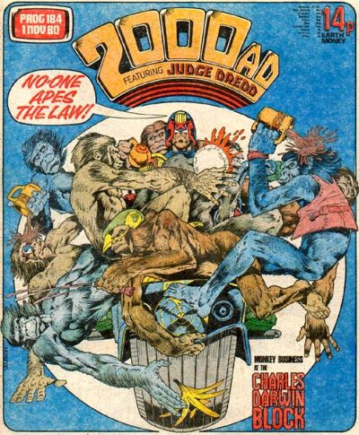 Cover for 2000 AD (IPC, 1977 series) #184