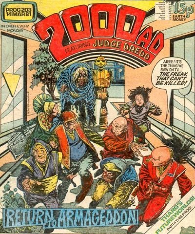 Cover for 2000 AD (IPC, 1977 series) #203