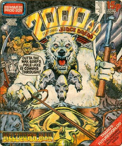 Cover for 2000 AD (IPC, 1977 series) #205